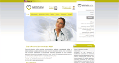 Desktop Screenshot of medichemportal.sk